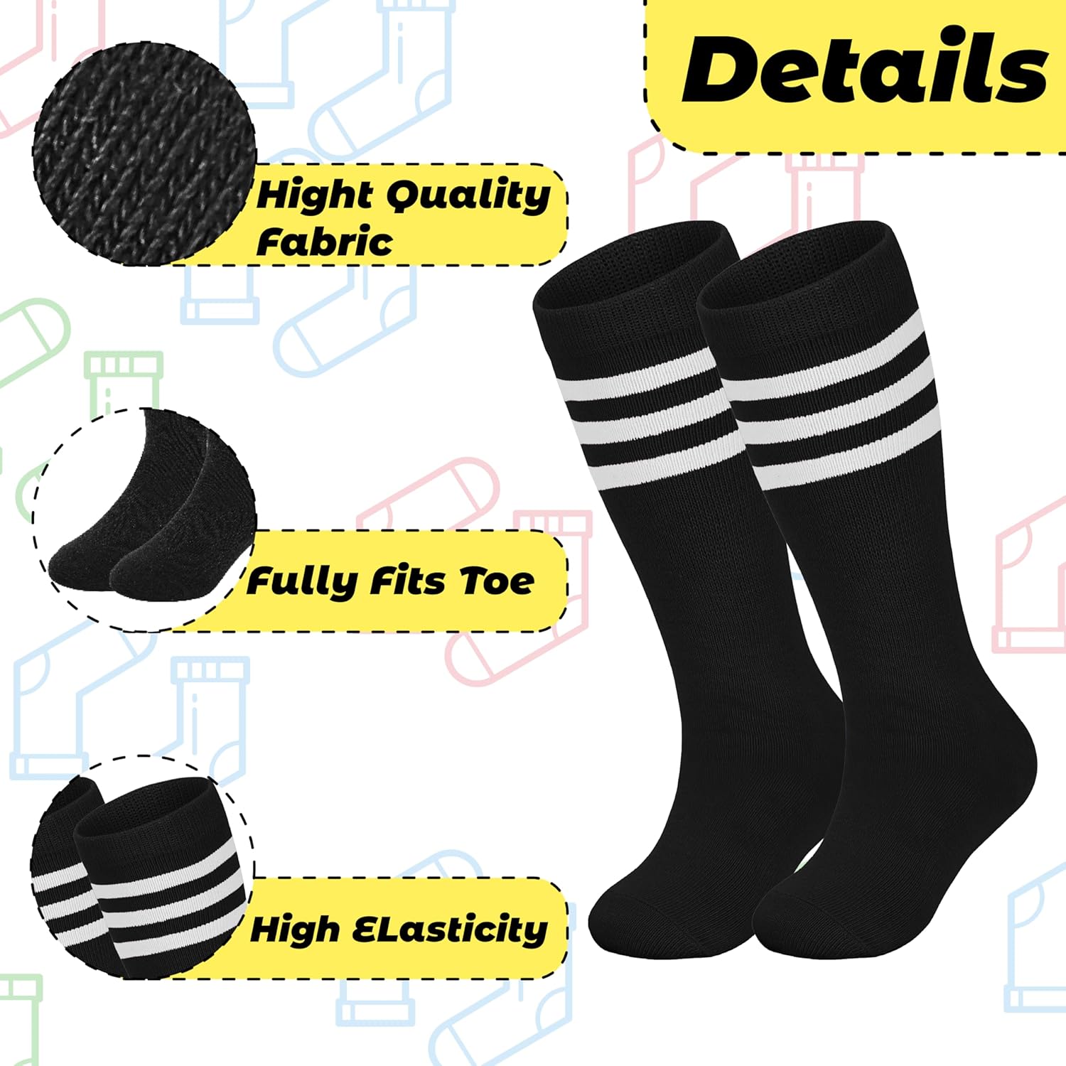Sea Zaela Kids Sports Socks