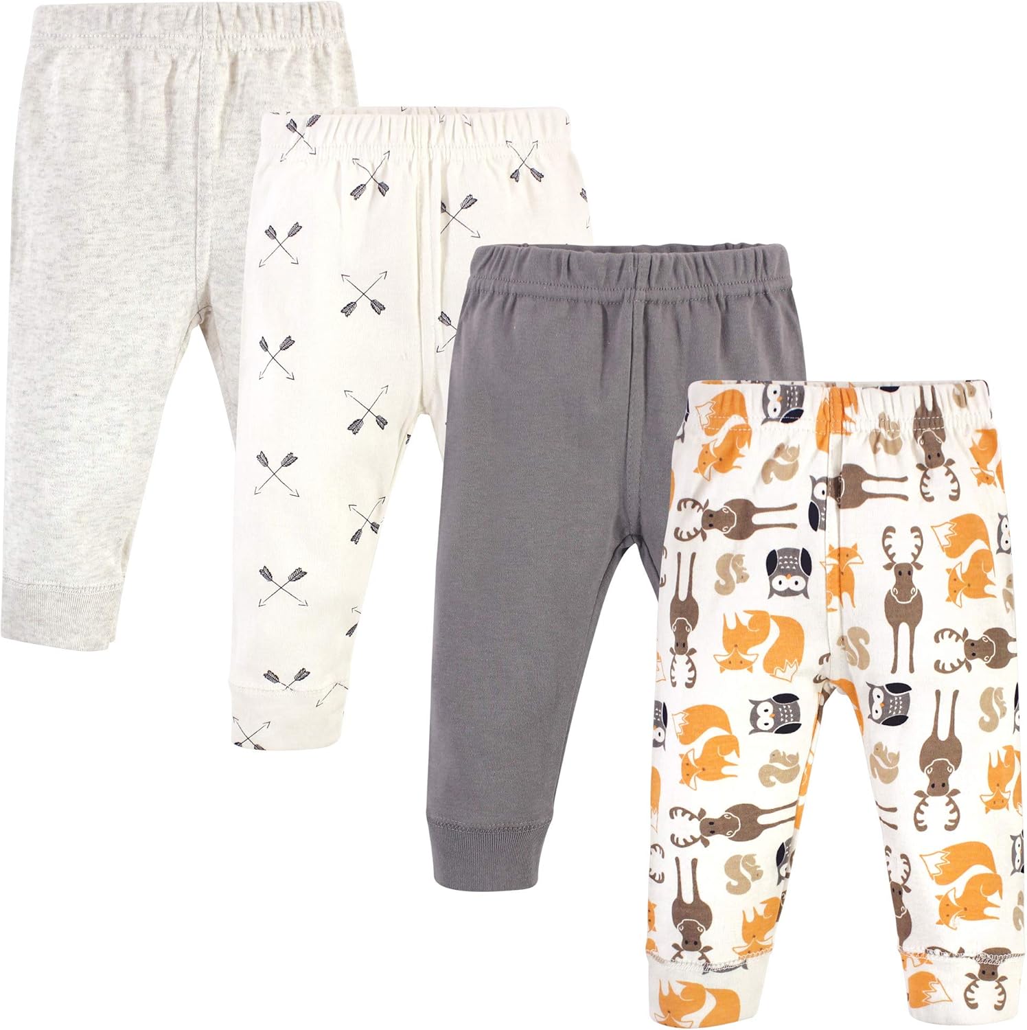 Hudson Baby Baby Girls Cotton Pants and Leggings Soft Premium