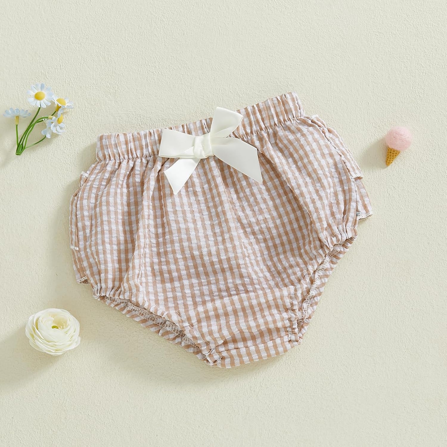 Plaid Gingham Diaper Cover Bloomers for Baby Boy Girl