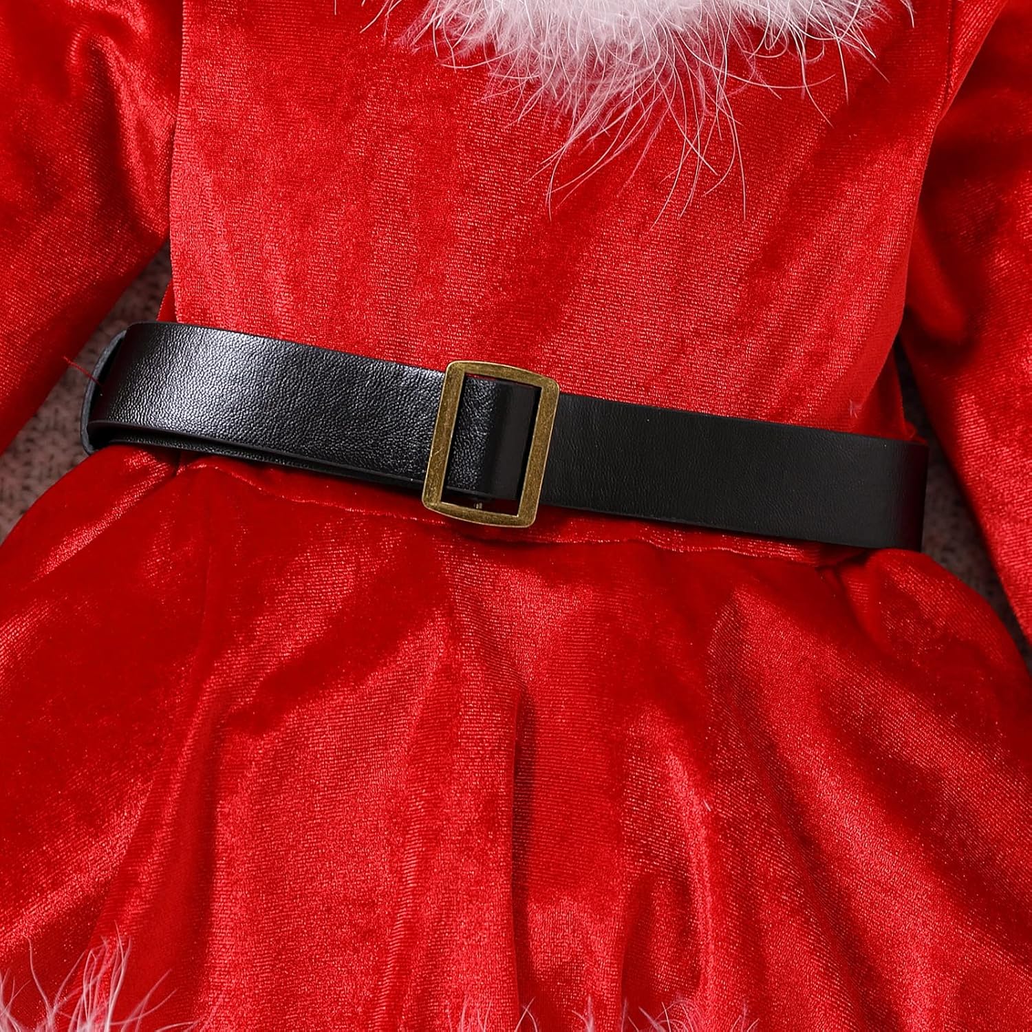 Adorable Christmas Dress for Toddler Girl Santa Claus Outfit