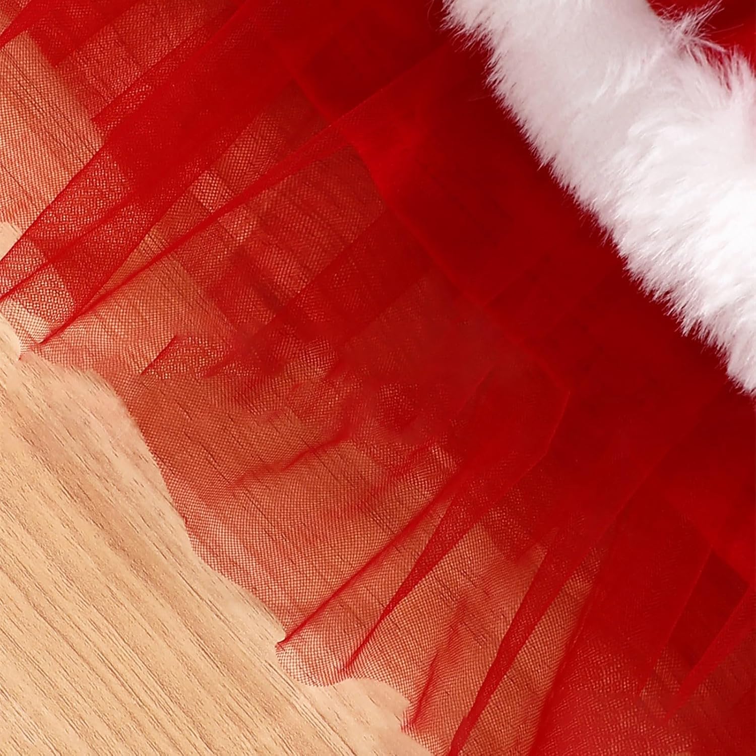 Christmas Baby Furred Border Dress Set for Boys and Girls