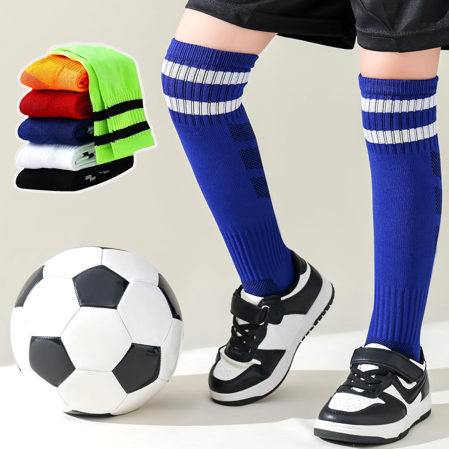 Coziwill Kids Soccer Socks Boys