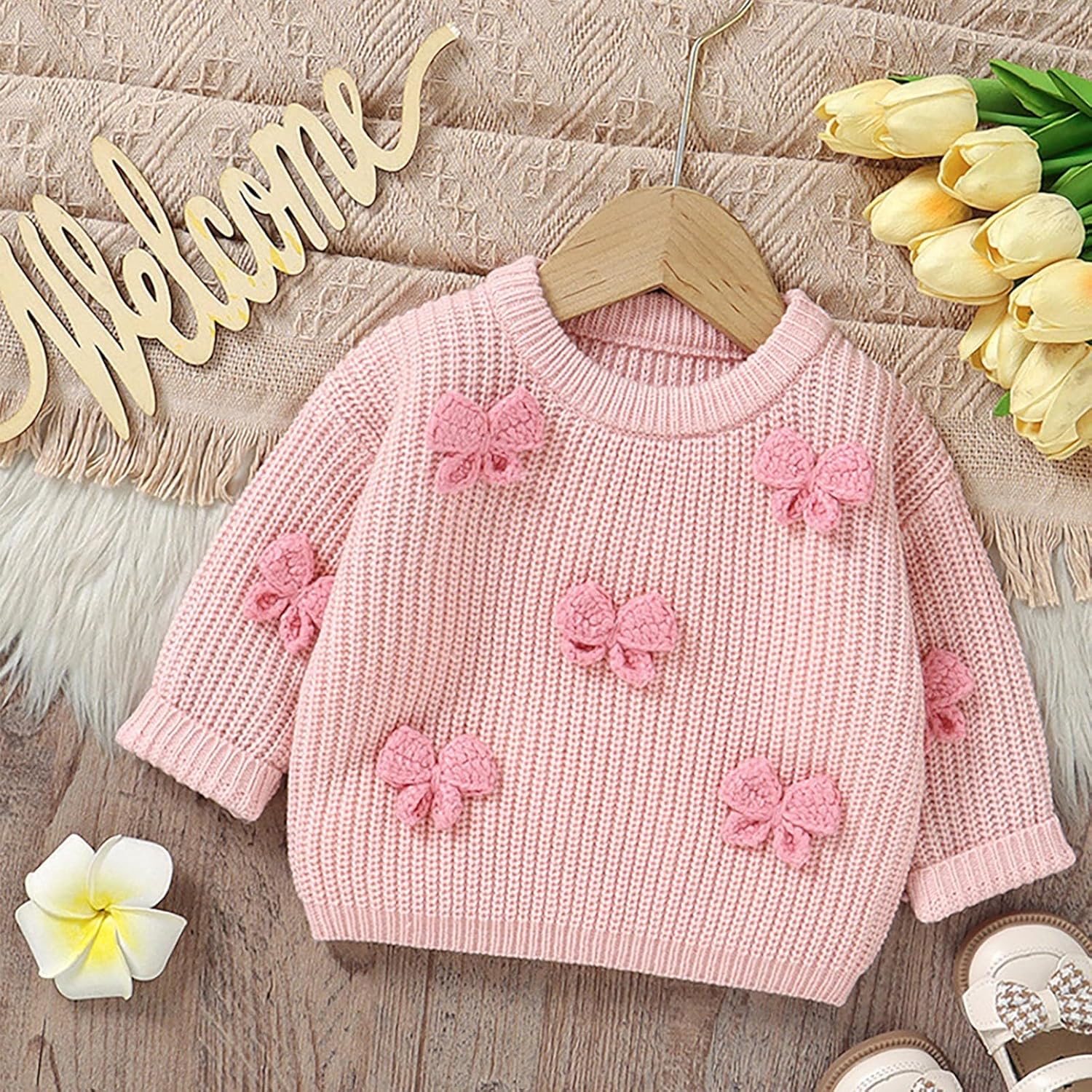 Toddlers Friendly Knitted Sweater
