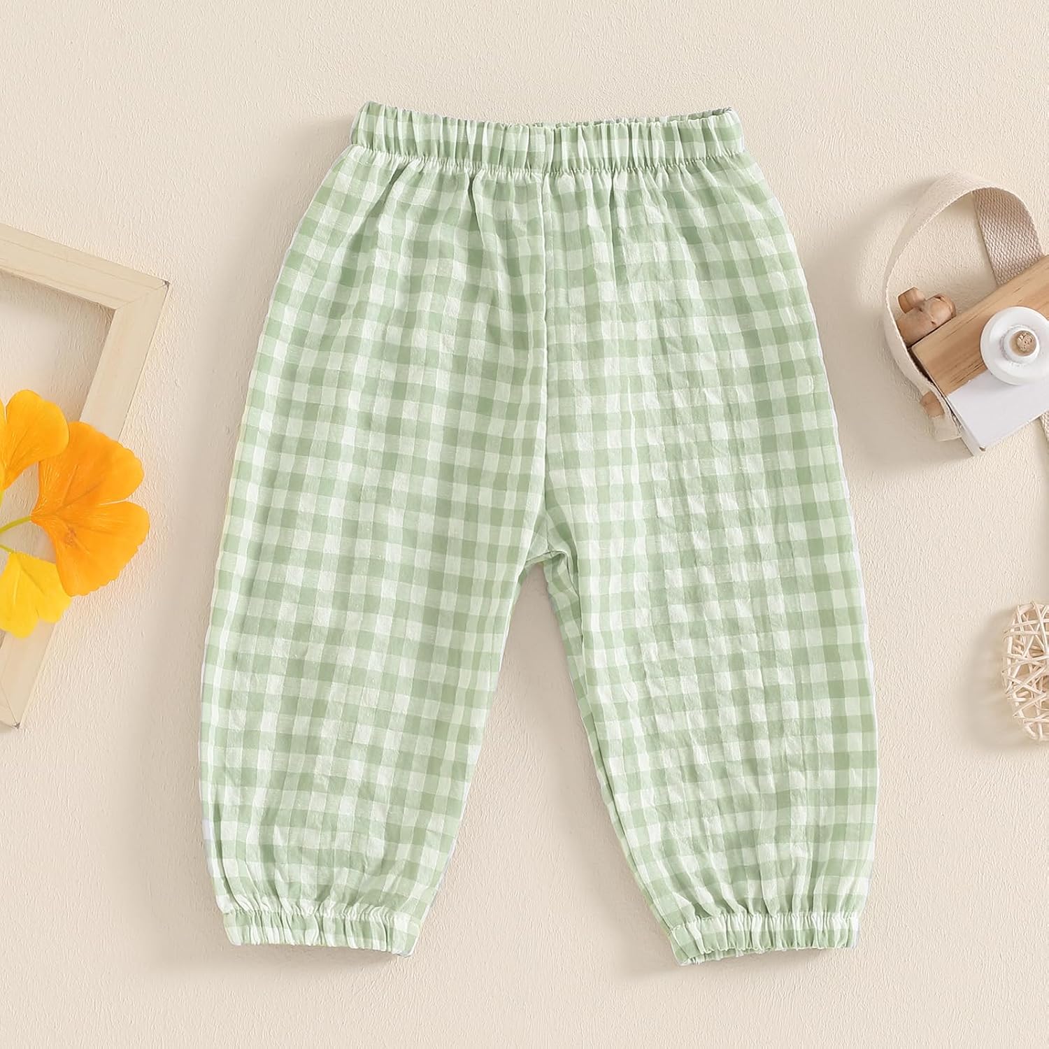 Kutterild Checked Out Cute and Trendy Baby Puzzle Pants