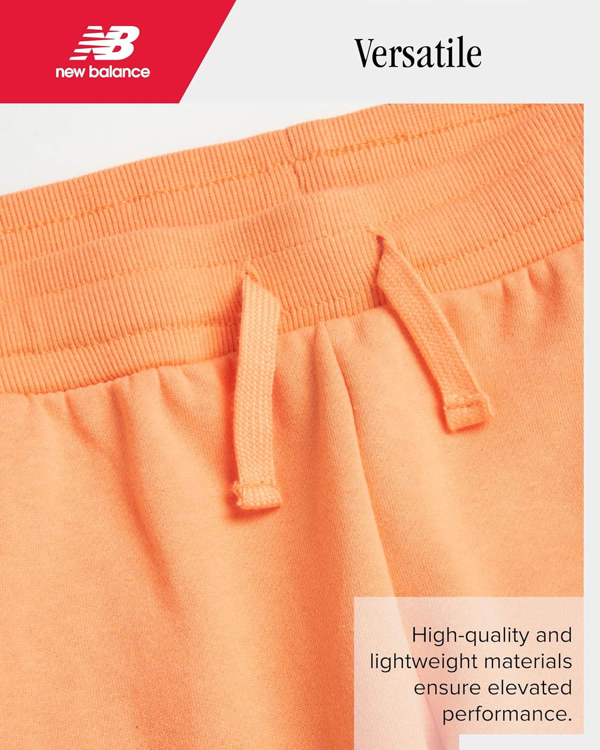 New Balance Girls Fleece Sweatpants - Soft Comfort Style
