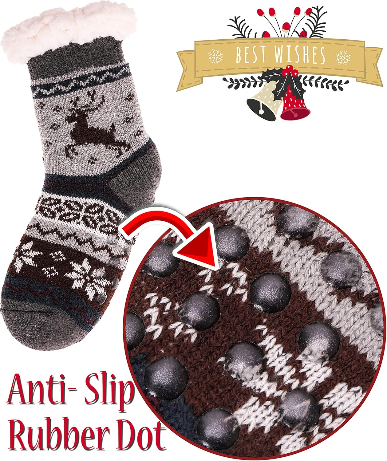 Fluffy Fuzzy Socks for Kids