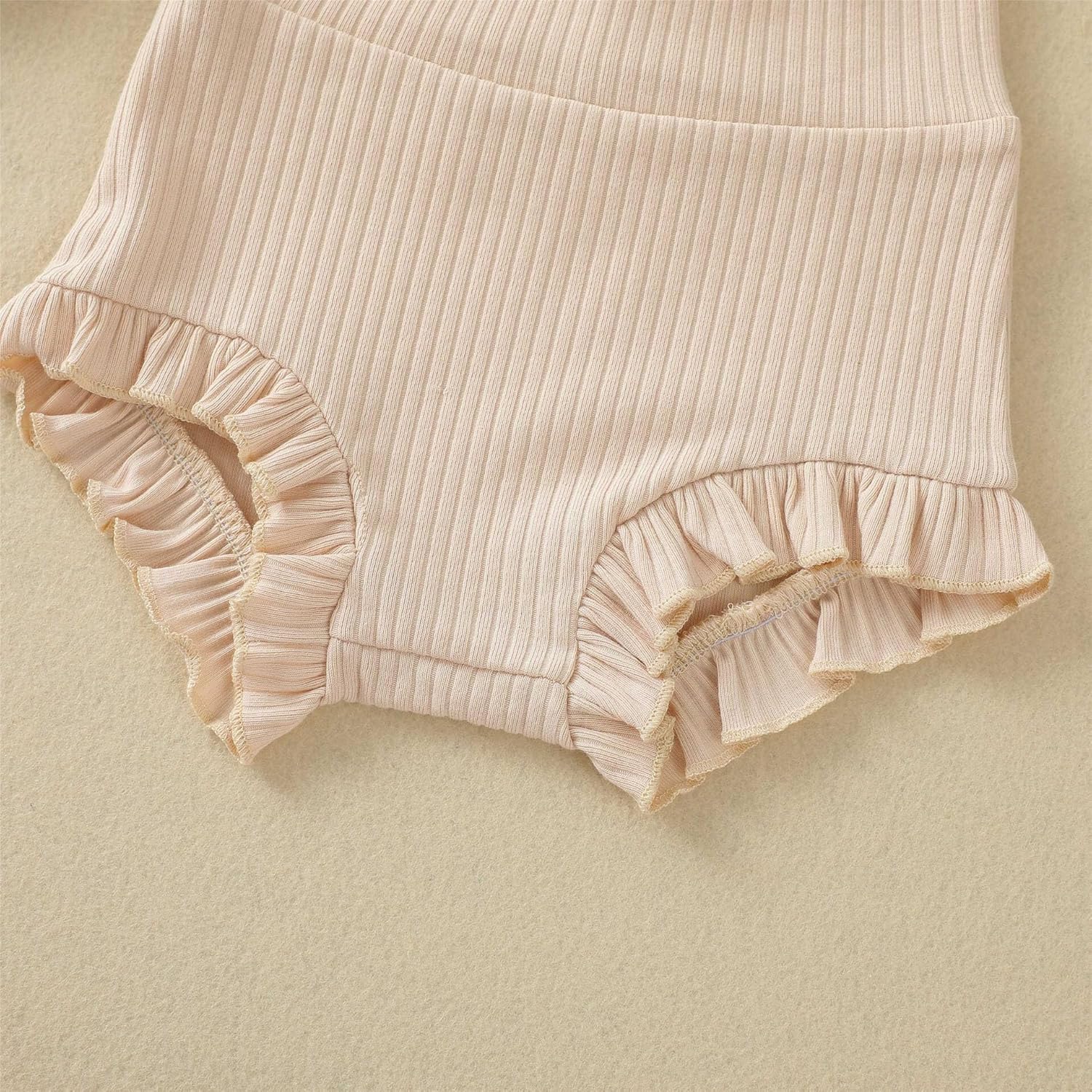 Cute Ruffle Bloomer Shorts Set for Baby Girls