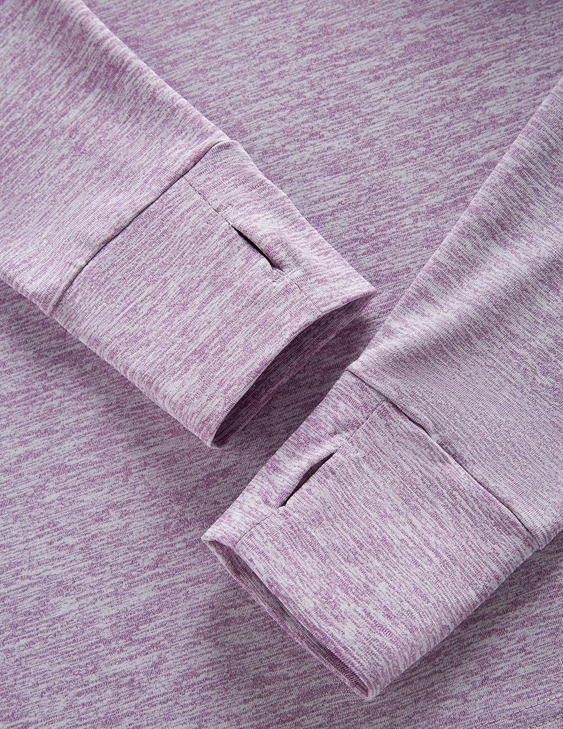 3 Pack Athletic Girls Long Sleeve Shirts Hoodies with Thumbholes for Kids