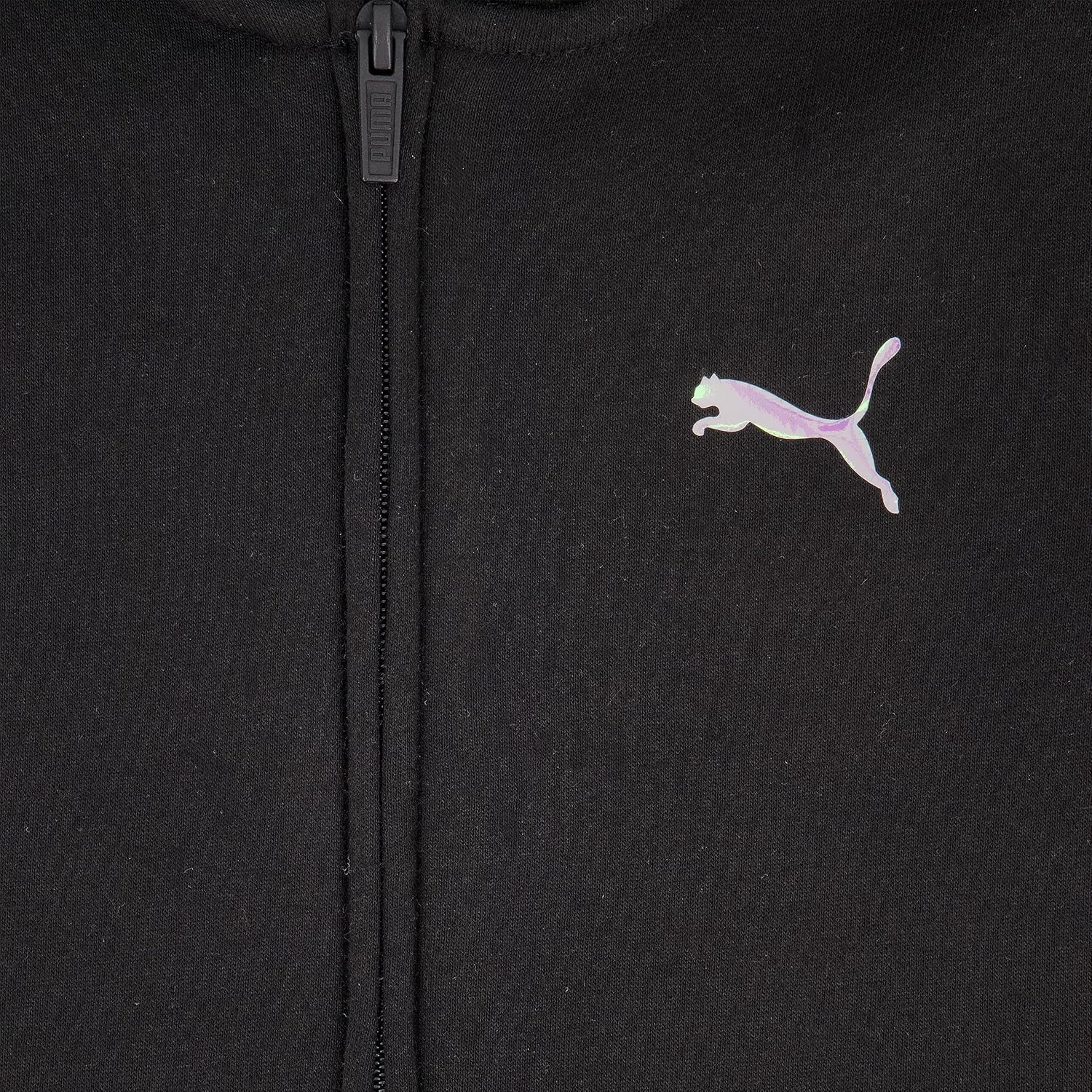 PUMA Girls Core Logo Zip Up Hoodie comfy stylish